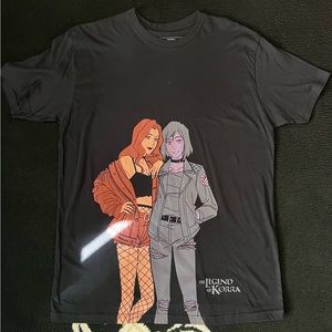 Official Nickelodeon Legend of Korra Korasami Grunge Shirt Size Large